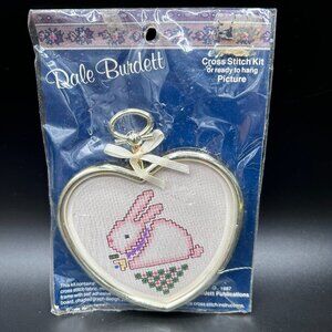 Dale Burdett Cross Stitch Kit Ready To Hang CM 803 Hippity-Hoppity VTG 80s